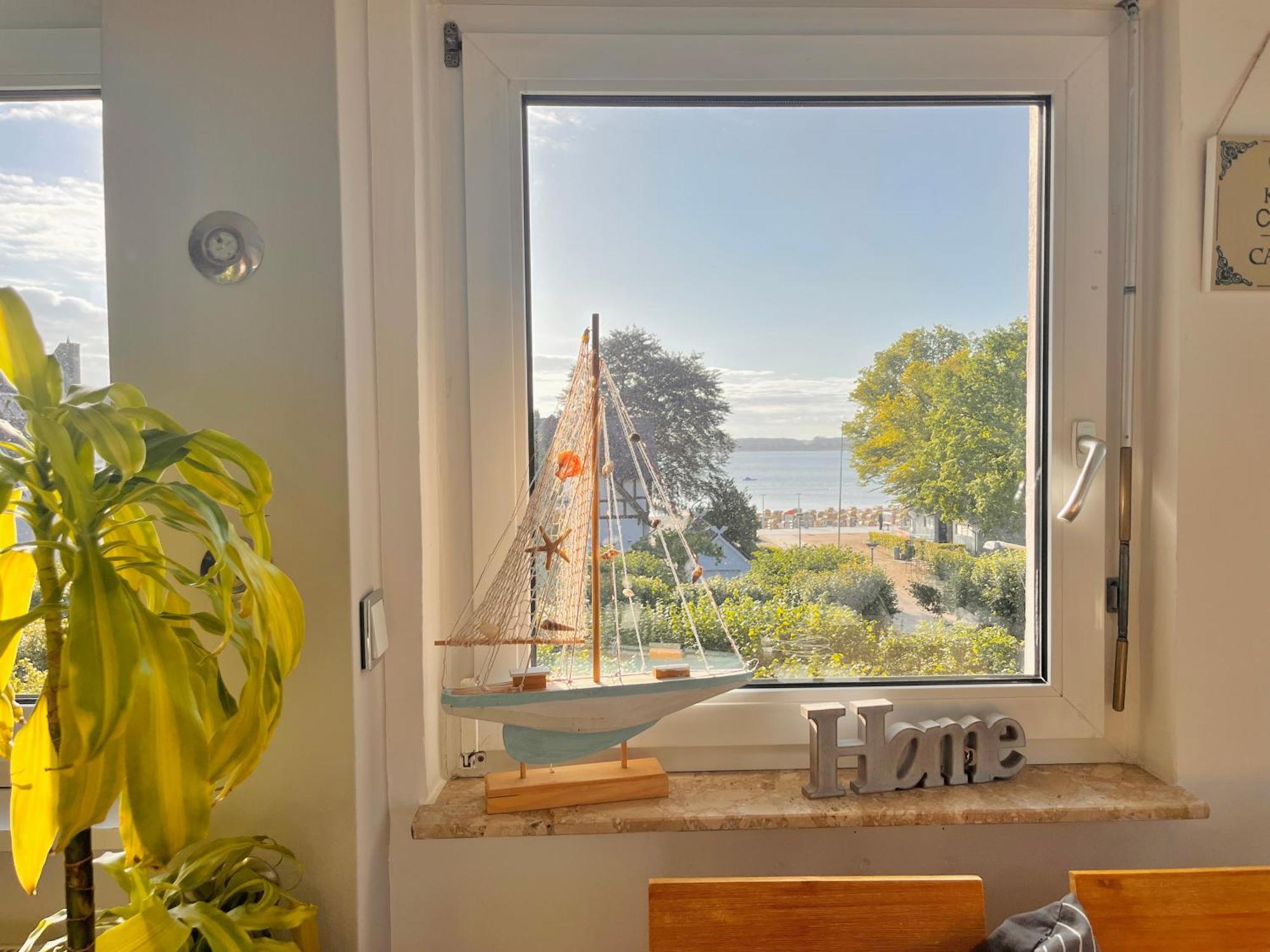 3Sz Penthaus Luna Am Sandstrand Mit Meerblick & Balkon Lübeck Exterior foto