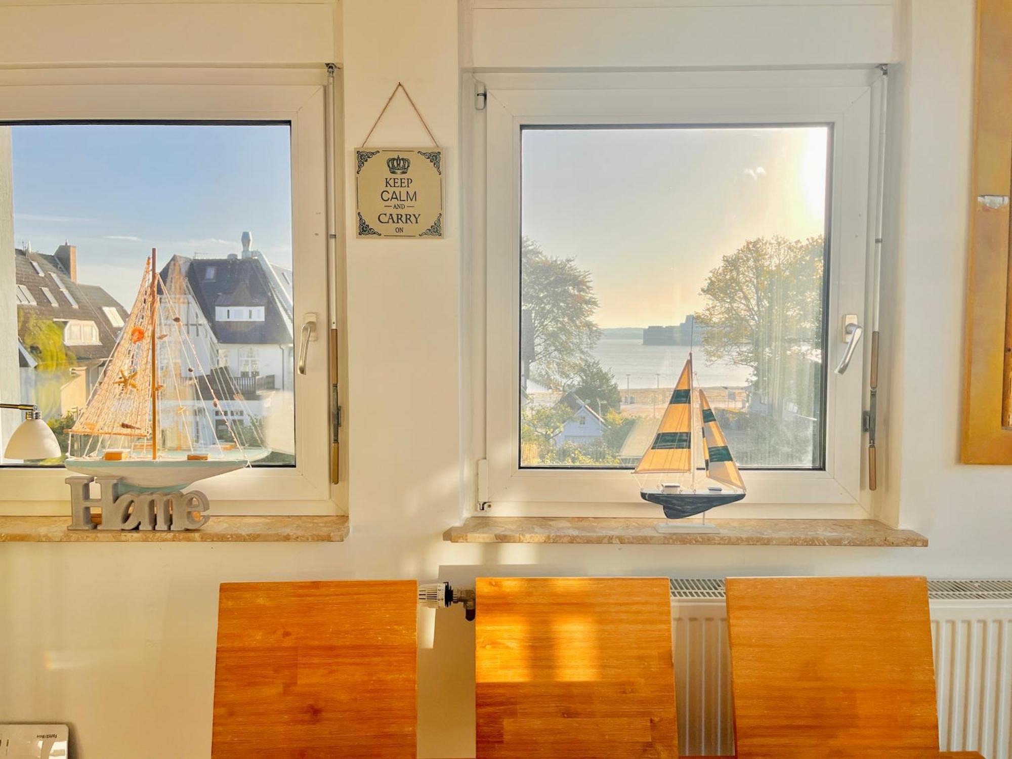 3Sz Penthaus Luna Am Sandstrand Mit Meerblick & Balkon Lübeck Exterior foto